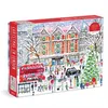 Image de Puzzle 1000 pièces : Noël à Londres, Michael Storrings Galison