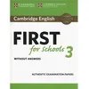 Image de Cambridge English First for Schools 3 Students Book without Answers Inconnu (Auteur)