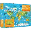 Image de Livre et puzzle : Les animaux du monde