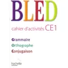 Image de Bled, cahier d'activités CE1 : grammaire, orthographe, conjugaison en occasion ou reconditionné