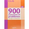 Image de 900 exercices et problèmes CE : corrigés et évaluations + fiches de préparation CE1 : programmes 2008 en occasion ou reconditionné