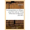 Image de La transportation en Afrique, pour faire suite au 'Coup d'État dans la Mayenne', 14 juillet 1886 Léon Goupy (Auteur)