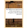 Image de Des Malheureux égaremens et des erreurs graves, et très graves, dans les écrits publiés depuis Guerin-F-C (Auteur)