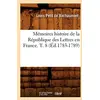 Image de L., P: Mémoires Histoire de la République Des Lettres En Fra (Litterature) en occasion ou reconditionné