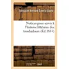 Image de Notices pour servir à l'histoire littéraire des troubadours (Éd.1835) Toussaint-Bernard Émeric-David (Auteur)
