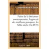 Image de Perles de la littérature contemporaine, fragments des meilleurs prosateurs du XIXe siècle (Éd.1870) Joséphine-Marie de Gaulle (Auteur)