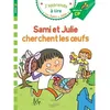 Image de Sami et Julie CP Niveau 2 Sami et Julie cherchent les oeufs Emmanuelle Massonaud (Auteur), Thérèse Bonté (Illustration)