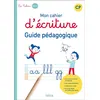 Image de Mon cahier d'écriture CP - Guide pédagogique Sophie Billard-Autret (Auteur), Danièle Rivals (Auteur)