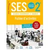 Image de SES, sciences économiques et sociales, 2de : fichier d'activités en occasion ou reconditionné