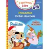 Image de Disney - Pinocchio / Robin des Bois - Spécial DYS (dyslexie) Isabelle Albertin (Auteur), Valérie Viron (Auteur)