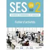 Image de SES, sciences économiques et sociales, 2de : programme 2019 : fichier d'activités en occasion ou reconditionné