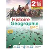 Image de Histoire géographie, EMC, 2de bac pro : manuel : programme 2019 en occasion ou reconditionné