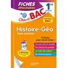 Image de Objectif BAC Fiches Histoire-Géographie Tronc commun 1re générale Arnaud Léonard (Auteur)