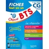 Image de BTS CG, comptabilité et gestion, 1re et 2e années : fiches tout-en-un : nouveaux programmes en occasion ou reconditionné