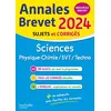 Image de Annales BREVET 2024 - Sciences Sébastien Dessaint (Auteur), Malorie Gorillot (Auteur)