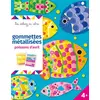 Image de Gommettes métallisées poissons d'avril - pochette avec accessoires NED