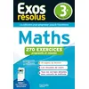 Image de Maths 3e : 270 exercices progressifs et minutés : nouveau brevet en occasion ou reconditionné