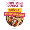 Image de Simplissime 100 recettes : spécial petit budget en occasion ou reconditionné