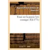 Image de Essai sur la poesie lyri-comique Augustin-Pierre Damiens de Gomicourt (Auteur)