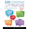 Image de 500 citations de français dans votre poche Collectif (Auteur)