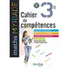 Image de Maths 3e, cycle 4 : cahier de compétences : conforme au programme 2018 et aux repères de progression 2019 en occasion ou reconditionné