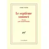 Image de Le Septième sommet André Velter (Auteur)