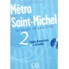 Image de Métro Saint-Michel 2 : méthode de français : cahier d'exercices + 1 CD audio en occasion ou reconditionné
