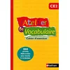Image de L'atelier de vocabulaire CE2 : cahier d'exercices en occasion ou reconditionné