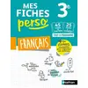 Image de Mes fiches perso français 3e en occasion ou reconditionné