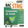 Image de Economie et droit, bac STMG 1re, terminale : bac 2019 et 2020 en occasion ou reconditionné