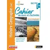 Image de Histoire géographie EMC 1re bac pro : cahier de cours et d'activités : réforme du lycée professionnel, nouveaux programmes en occasion ou reconditionné