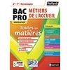 Image de Bac pro métiers de l'accueil, 2de, 1re, terminale : toutes les matières : nouveau bac en occasion ou reconditionné