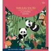 Image de Beauval Pochette Tableau en 3D: Les jumelles panda: Tableau en 3D à découper et assembler en occasion ou reconditionné