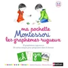 Image de Ma pochette Montessori : les graphèmes rugueux : 12 graphèmes rugueux et 24 cartes images pour progresser dans la lecture, 3-6 ans en occasion ou reconditionné