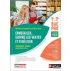 Image de Conseiller, suivre les ventes et fidéliser - Options A/B - 1ère/Term Bac pro - Livre + licence élève 2023 Dominique Beddeleem (Directeur éditorial), Dominique Beddeleem (Auteur), Stéphanie Laisney (Auteur), Alexia Laporte (Auteur), Patricia Lavigne (Auteur), Sébastien Loichot (Auteur), Sandrine Martin (Auteur)