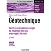 Image de Géotechnique - 2e éd. - Exercices et problèmes corrigés de mécanique des sols, avec rappels de cours Clément Desodt (Auteur), Philippe Reiffsteck (Auteur)