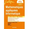 Image de ECG 1 - Mathématiques appliquées - Questions et méthodes Olivier Sarfati (Auteur), Matthieu Alfré (Auteur), Amélie Hurteaux (Auteur), Adrien Macé (Auteur), Fabio Russo (Auteur), Frédéric Brossard (Auteur)
