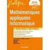 Image de Mathématiques appliquées informatique, ECG 1re année : questions et méthodes : programmes 2021 en occasion ou reconditionné
