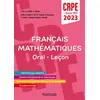 Image de Concours Professeur des écoles - Français et Mathématiques - Oral/Leçon - CRPE 2023 - Master MEEF Frédérique Saez (Auteur), Philippe Clément (Auteur), Michèle Couderette (Auteur), Cédric Fruchon (Auteur), Floriane Wozniak (Auteur), Christel Le Bellec (Auteur), Stéphanie Volteau (Auteur)