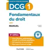 Image de DCG 1, fondamentaux du droit : manuel en occasion ou reconditionné