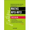 Image de Maths MPSI-MP2I Tout-en-un Claude Deschamps (Auteur), Chloé Mullaert (Auteur), Jean Nougayrède (Auteur), Claire Tête (Auteur), Michel Volcker (Auteur), François Moulin (Auteur), Yoann Gentric (Auteur)