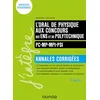 Image de L'oral de physique aux concours des ENS et de Polytechnique : annales corrigées : nouveaux programmes en occasion ou reconditionné