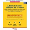 Image de Adjoint technique principal de 2e classe 2021-2022 : annales officielles des centres de gestion organisateurs : concours et examen professionnel, catégorie C en occasion ou reconditionné