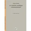 Image de Le système juridique communautaire en occasion ou reconditionné