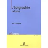 Image de L'épigraphie latine en occasion ou reconditionné