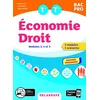 Image de Economie, droit 1re, terminale bac pro : modules 3, 4 et 5 : nouveau programme en occasion ou reconditionné