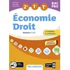 Image de Economie, droit 2de, 1re, terminale bac pro : modules 1 à 5 : nouveau programme en occasion ou reconditionné