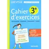 Image de Cahier d'exercices 3e : orthographe, grammaire, conjugaison, lexique : + de 600 exercices, brevet, exercices et sujets guidés en occasion ou reconditionné