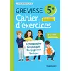 Image de Cahier Grevisse 5e (2021) Myriam Dufour (Auteur), Maud Varbédian (Auteur)