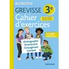 Image de Cahier Grevisse 3e (2021) Myriam Dufour (Auteur), Valentin Rietz (Auteur), Maud Varbédian (Auteur)